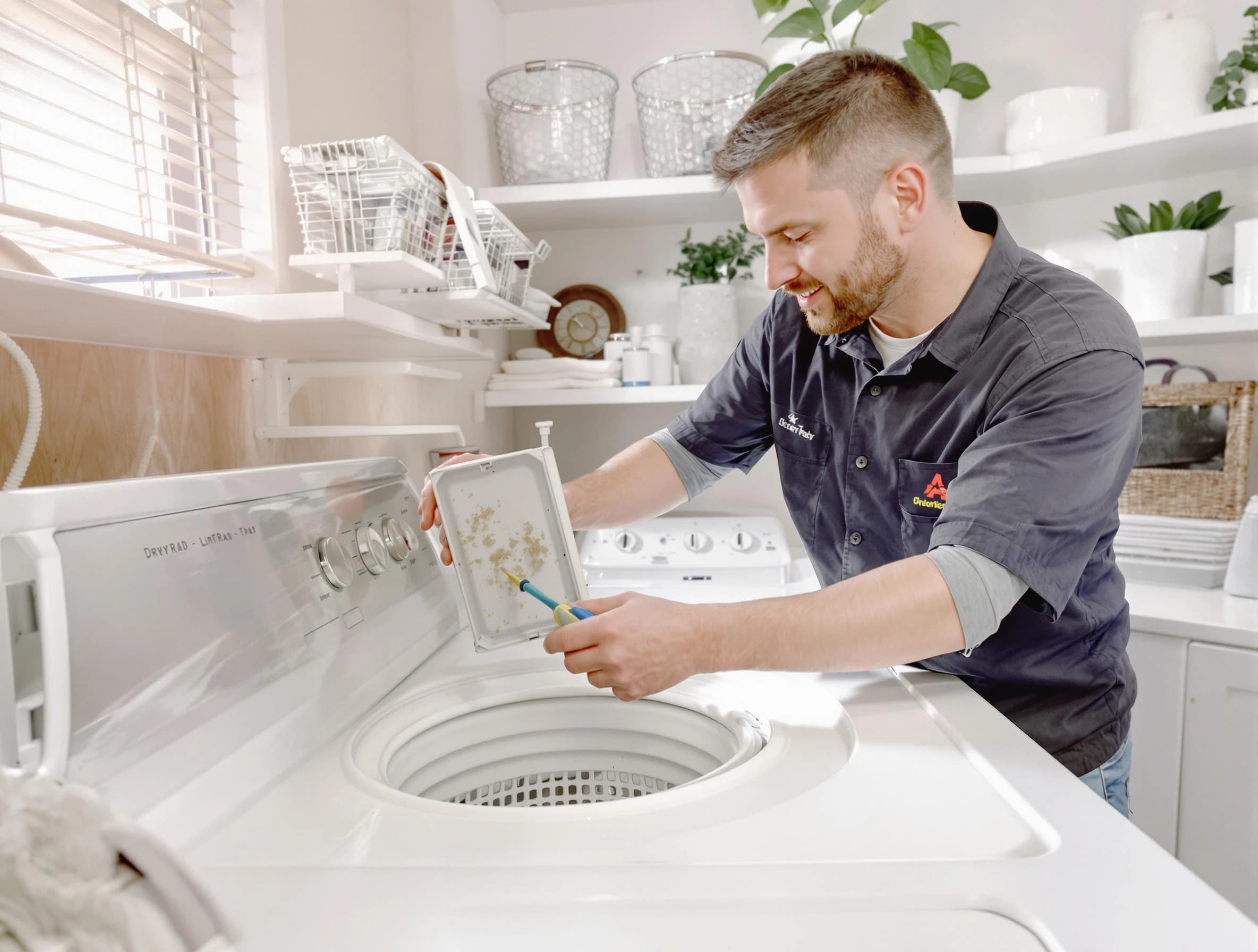 Cleaning Dryer Lint Trap service in Chino, CA