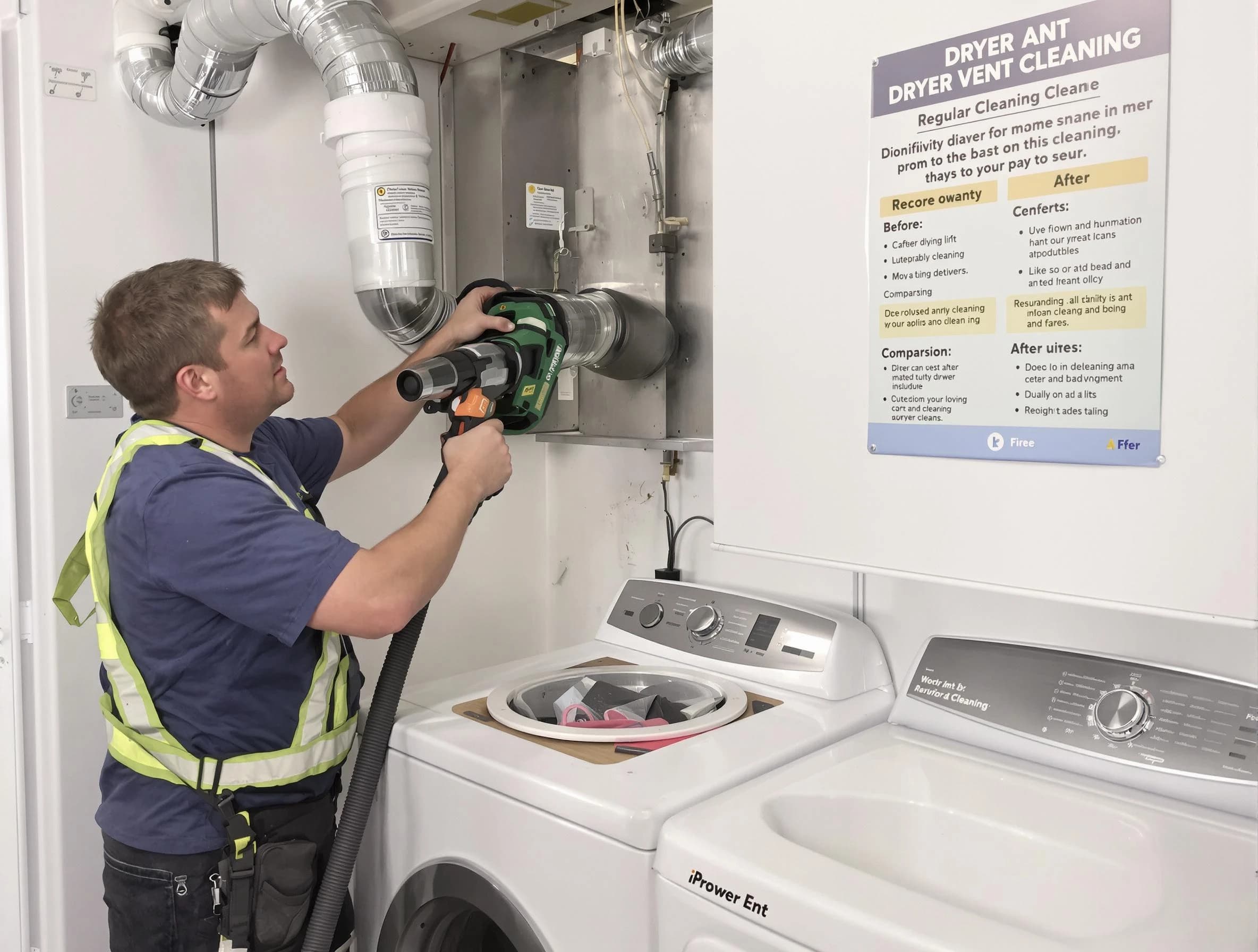 Dryer Vent Cleaning in Chino