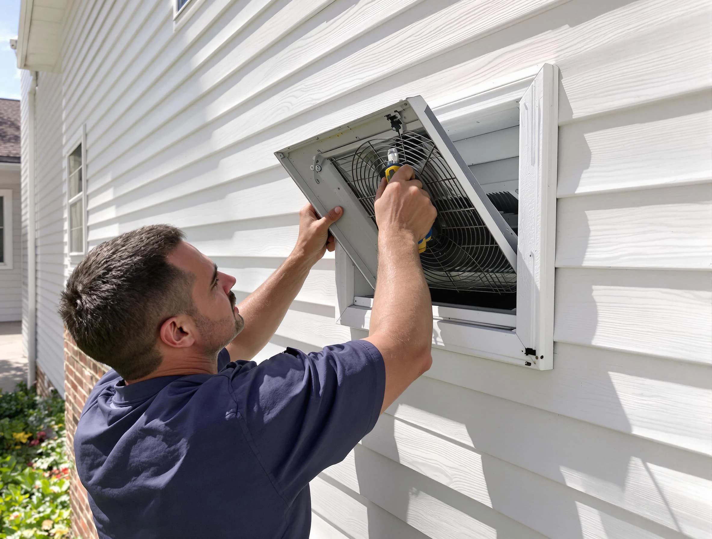 Dryer Vent Cover Replacement in Chino